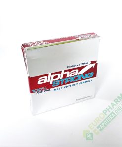 Alternative view of ALPHA STRONG tablete a 2, Dodatak prehrani za podizanje vitalnosti svakog muškarca