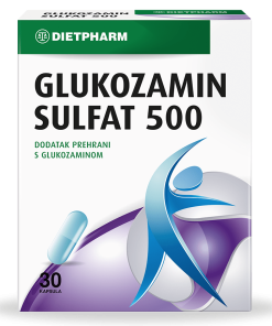 Alternative view of Dietpharm Glukozamin Sulfat 500 mg 30 kapsula