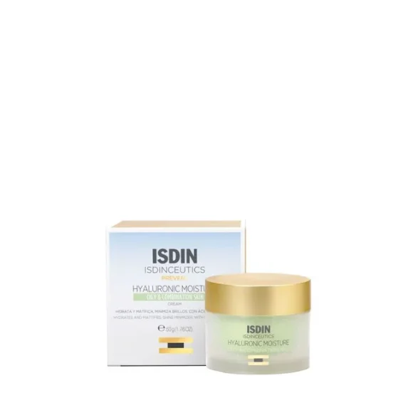 ISDIN Hyaluronic Moisture Hijaluronska hidratantna krema za masnu i mješovitu koža 50 g