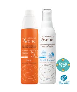 Alternative view of AVENE SUN PAKET SPREJ SPF 50+ + KREMASTI GEL NAKON SUNČANJA