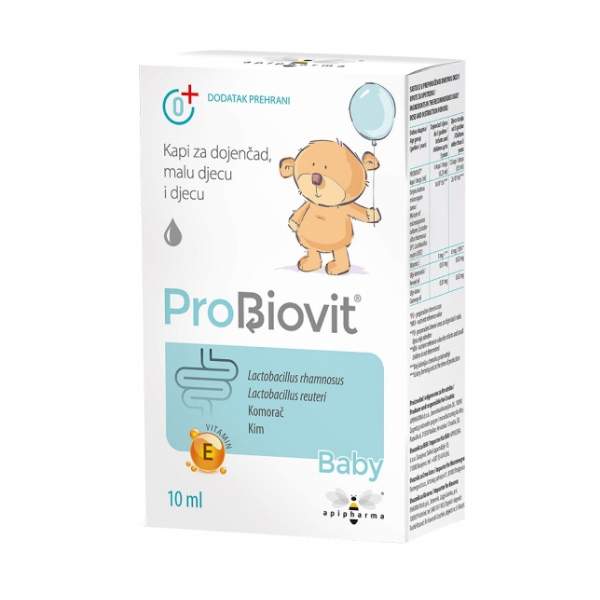 Apipharma Probiovit Baby probiotik kapi, 10 ml