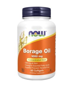 Alternative view of Ulje boražine NOW, 1000 mg (60 mekih kapsula)