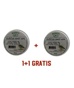 MAXIVITA Guščija 60% mast 50ml, Za višestruko djelovanje kod prehlade, kašlja, upale pluća, astme i sl. ROK: 12/2023