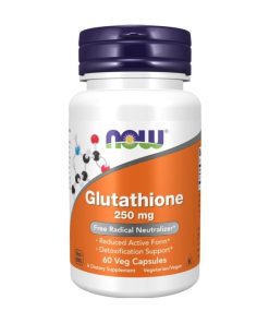 Alternative view of Glutation NOW, 250 mg (60 kapsula)