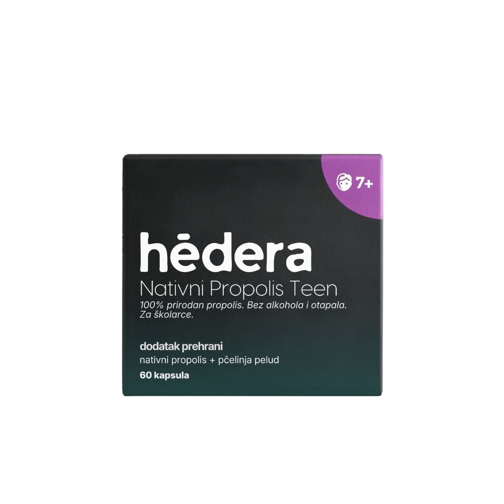Hedera Nativni propolis teen kapsule, 60 komada - Slika 3