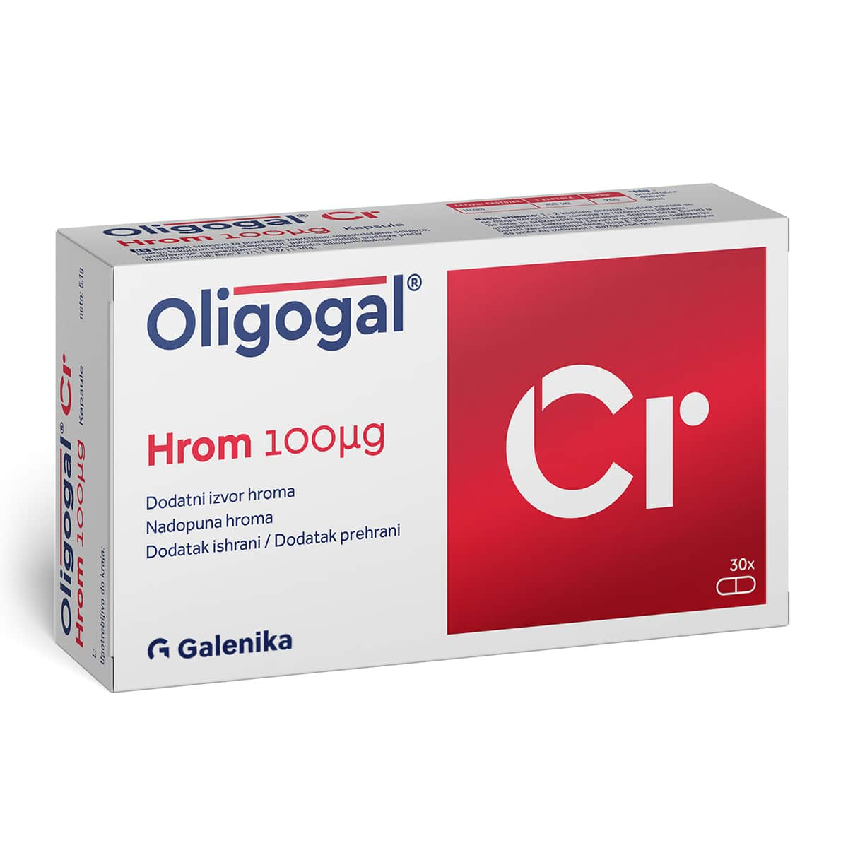 OLIGOGAL® CR, 30 kapsula - Slika 2