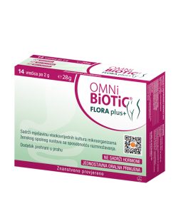 Alternative view of OMNI BIOTIC FLORA plus+, 14 vrećica-Allergosan