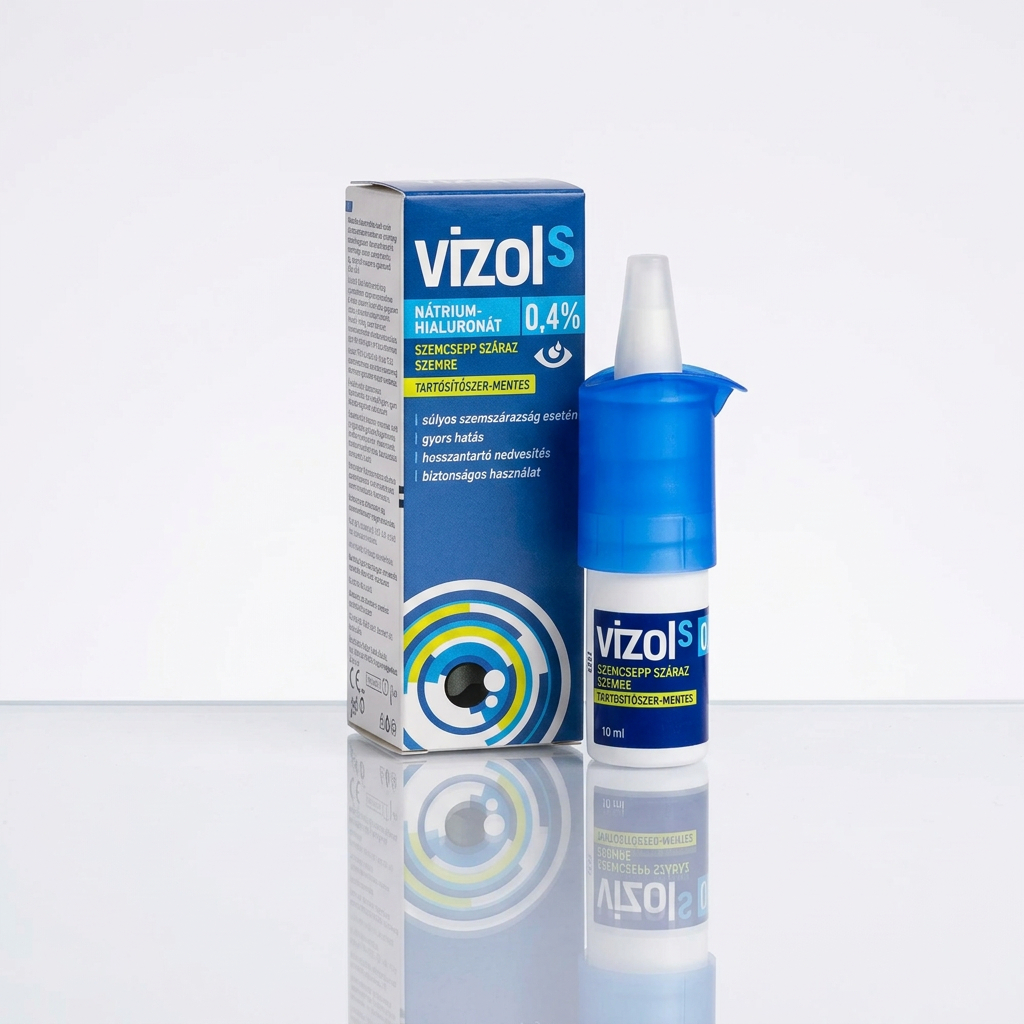 Vizol S 0.4% vještačke suze 10ml - Slika 2