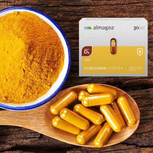 Almagea Curcumin Forte + D3 Paket 3+1 GRATIS - Slika 3