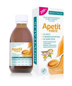 Alternative view of Biovitalis Apetit Forte Sirup za Djecu i Odrasle 200ml