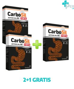 Hamapharm CarboSil FORTE Aktivni Ugljen 20 Kapsula 2+1 GRATIS