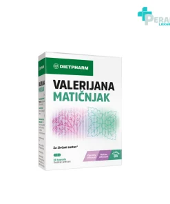 Alternative view of Dietpharm Valerijana Matičnjak 30 Kapsula – Prirodni Štit Protiv Stresa i Nesanice