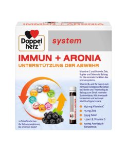 Alternative view of Doppelherz IMMUN + Aronija 10 Bočica