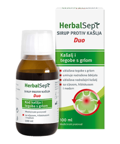 Dr. Theiss HerbalSept Duo Sirup Protiv Kašlja 100 ml