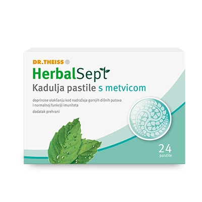 HerbalSept Kadulja pastile s metvicom - Slika 2