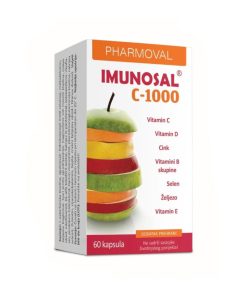 Alternative view of Imunosal C-1000 60 Kapsula