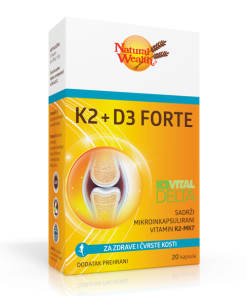 NW K2 + D3 Forte, 20 kapsula
