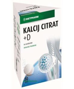 Kalcij Citrat + D, šumeće tablete FIDI