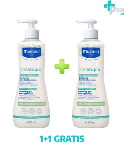 Mustela Stelatopia Gel za Tuširanje 500ml 1+1 GRATIS