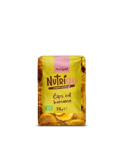Čips od banane NutriGo – Organski 75g Nutrigold