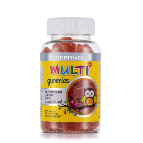 Nutripharm Multi Gummies Gumeni Medvjedići 60kom - Slika 2