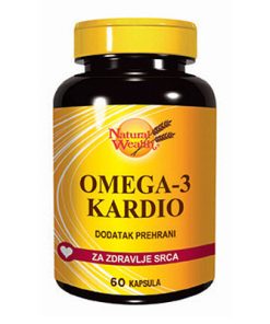 Omega -3 Kardio a 60 kapsula Natural Wealth