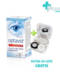 Alternative view of Apipharma Optavid Kapi za Oči 10ml + Kutija za Leće GRATIS