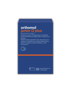 Alternative view of Orthomol Junior Omega Plus 90 karamela 30 dnevnih doza, Za pravilan razvoj
