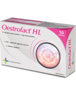 Alternative view of PHARMANOVA Oestrofact® HL vagitorije a10, Vlaži i regeneriše vaginalnu sluznicu, ublažava zapaljenje