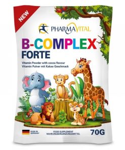 Alternative view of PHARMAVITAL B-COMPLEX FORTE 70g, Vitaminski prah / kakao okus