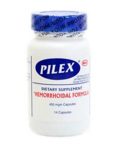 Alternative view of PILEX kapsule a 14, Dodatak prehrani za ublažavanje tegoba kod hemoroida