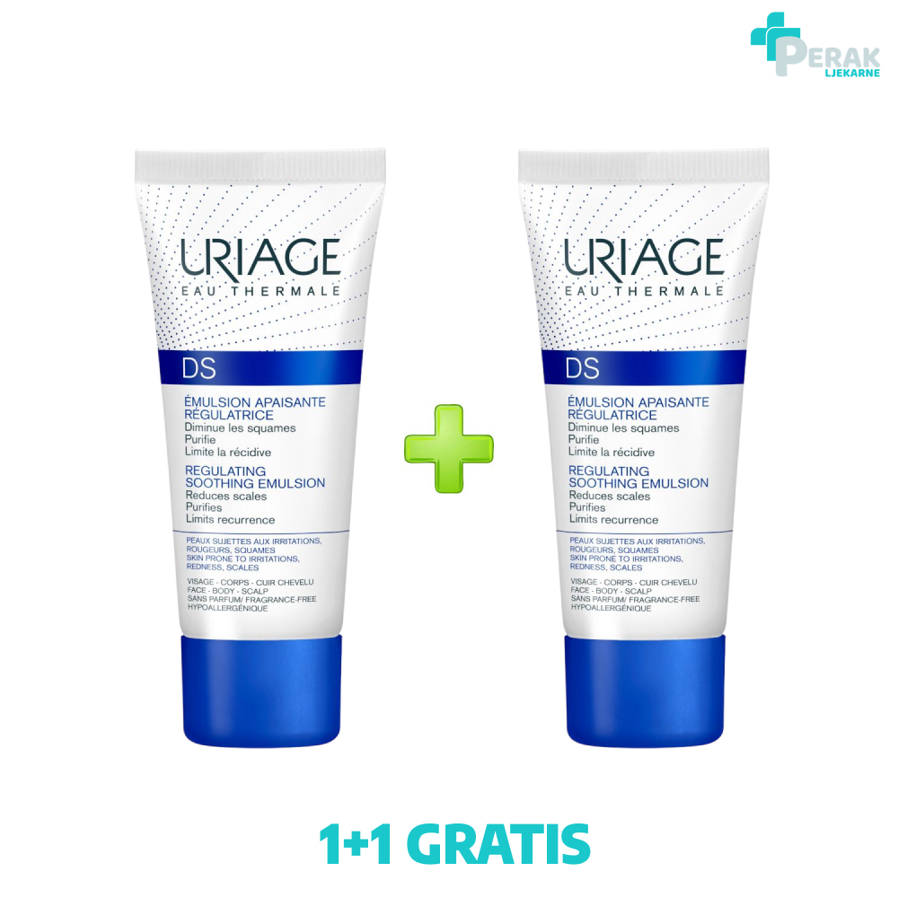 Uriage DS Emulzija za Seboroični Dermatitis 40ml 1+1