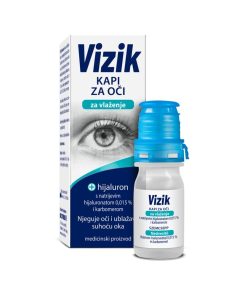 Alternative view of Vizik Kapi za Oči Hijaluron za Vlaženje Suhog Oka 10 ml