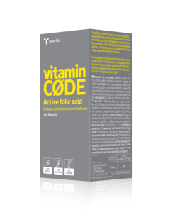 Alternative view of Yasenka Vit.CODE Active Folic Acid Folna Kiselina 100 Kapsula