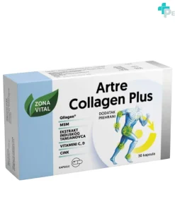 Zona Vital Artre Collagen Plus za Zdravlje Zglobova i Kostiju 30 Kapsula